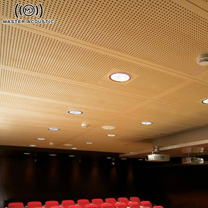<span class=keywords><strong>Panneau</strong></span> Acoustique <span class=keywords><strong>Perforé</strong></span> au Design Moderne Master Acoustic, Matériau Décoratif Ignifuge et Insonorisant en <span class=keywords><strong>Bois</strong></span> - Product Image 6