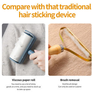 Guanti elettrostatici per la rimozione dei peli per animali domestici riutilizzabili strumento per la toelettatura per cani gatti mobili divano tappeto guanti per la pulizia - Product Image 4