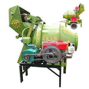 Oferta Especial: Hormigonera Diésel JZC350 con Elevación Hidráulica Móvil, Bomba de Alto Momento de Carga y Motor para Construcción de Acero - Product Image 1