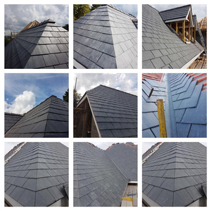 Prodotti per tegole in ardesia grigio scuro naturale - Product Image 4