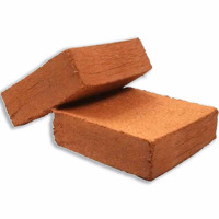 Vente en gros Palette en vrac Balle USA Canada Hydroponique Coco Coir Coco Tourbe Coco