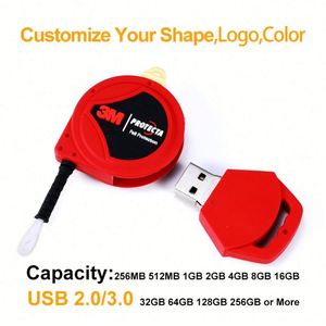 Personalized Custom Design Your 3D Shape Logo PVC Cartoon 8Gb 32Gb 64Gb Pen Drive PenDrive <b>Memory</b> Stick Custom USB Flash Drive - Product Image 3
