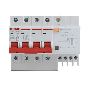 Interruptor Diferencial de Corriente Residual MUTAI de Fábrica, Tipo A, B, C, Monofásico y Trifásico, de 6, 10, 20, <span class=keywords><strong>25</strong></span>, 32, 40, 50 y 63 Amperios - Product Image 4
