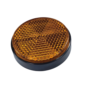Nhà Máy Bán Buôn Nhựa 50Mm Thông Tư Phía Sau Phản Xạ Phản Xạ Cho Xe Máy Cưỡi Phản Quang Cảnh Báo Phụ Kiện - Product Image 2