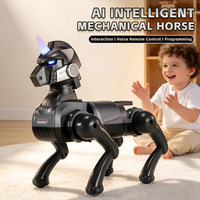 Caballo Robot de Cuatro Patas con IA, Interactivo e Inteligente, Controlado por Aplicación, Juguete para Mascotas con Control Remoto Eléctrico de Plástico