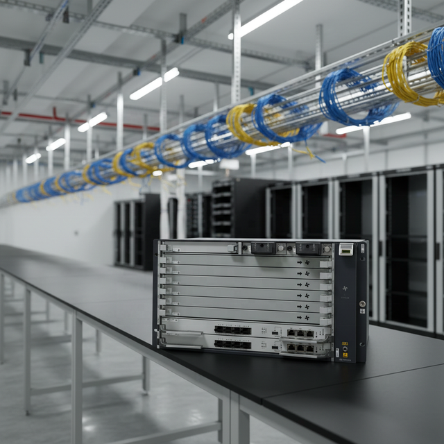 New MA5800 Series 10G EPON GPON OLT MA5800-X7 XGPON XGSPON 112 GPON Ports FTTH/FTTB/FTTX Networks