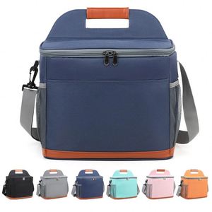 Portable Oxford Insulation Bag Crossbody <b>Lunch</b> <b>Box</b> for Outdoor Camping - Product Image 1