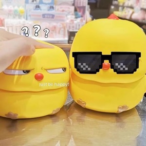 Juguetes de descompresión de pollo amarillo pequeño y lindo, de PU de rebote lento, de plástico, para aliviar el estrés, regalos divertidos para niñas - Product Image 3