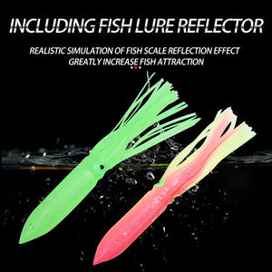 30cm/11.81 pollici 56g <span class=keywords><strong>Esche</strong></span> Da Pesca Morbido <span class=keywords><strong>Esche</strong></span> Squid Gonne Polpo Richiamo di Pesca A Traina Per Maschere di Silicone Artificiale jigging Esca - Product Image 2