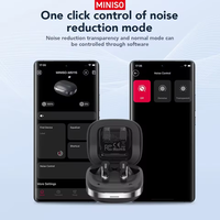MINISO MS115 AI Translation TWS Earphone Headset HiFi Wireless Headphone Mic Noise Reduction Earbuds Game Headset