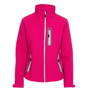 Xianghong CONMR Premium Women 3 Layer Versatile Waterproof Breathable Softshell Jacket Zippered Pocket For Outdoor Hiking