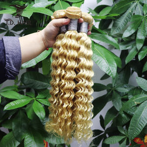 Grandi estensioni di lunghezza Bundle di capelli con perline per trecce Mary Queen Packet 15A Grade Bundles Guangzhou Kabeilu Human con più vicino - Product Image 3