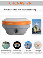 Récepteur GNSS RTK Hi-Target i76, appareil de positionnement GPS