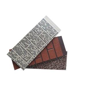 Paneles de Pared Metálicos Industriales de PU de China de 16 mm <span class=keywords><strong>x</strong></span> 383 mm para Uso en Exteriores y Talleres, Aislamiento Térmico - Product Image 1