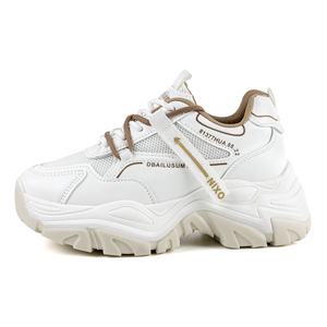 Wholesale Custom High Quality Thick PU Insole Women's Sneakers Fashionable Winter Dad Sports <b>Walking</b> <b>Style</b> <b>Shoes</b> - Product Image 3