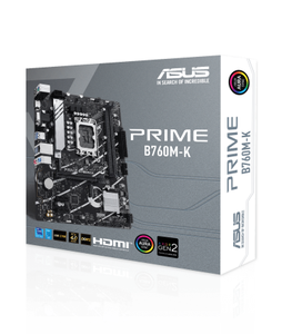 เมนบอร์ดใหม่เอี่ยม Prime B760M-K, รองรับ Intel B760 LGA 1700 mATX - Product Image 2