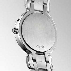 Montre mécanique automatique pour femme avec index en diamant, affichage de la date, bracelet en acier inoxydable Longinesing - Product Image 5