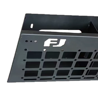 Panneau de rangement pour Toyota FJ Cruiser 2007-2023 Coffre arrière Boîte de rangement pour bagages latéraux Panneau de rangement en aluminium Accessoires intérieurs