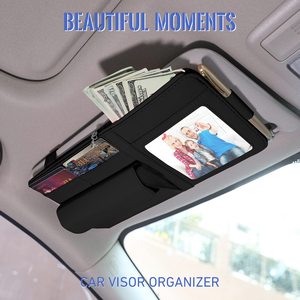 Organizador de Visera para Auto y Camioneta, de Cuero, Impermeable, Personalizado de Fábrica - Product Image 2