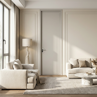 Contemporary Luxury Premium Timber for Residential Apartments Modern Interior Doors for Houses Soundproof & Scratch Resistant