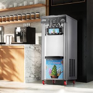 Machine à glaces Winningstar ST-9703, commerciale, trois têtes verticales, pour les salons de thé - Product Image 2