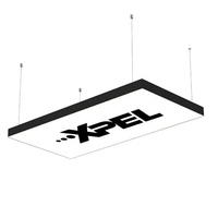 Boîtes à lumière LED étanches en film souple pour plafonds tendus, ignifuges B1, IP54, tailles personnalisées pour postes de travail de detailing automobile