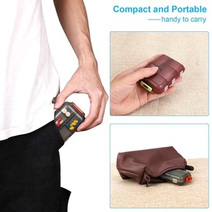 Portable Small Weekly Travel Pill Organizer portapillole in plastica Dispenser portapillole <span class=keywords><strong>per</strong></span> borsa vitamina Fish Oil Container Medicine - Product Image 6