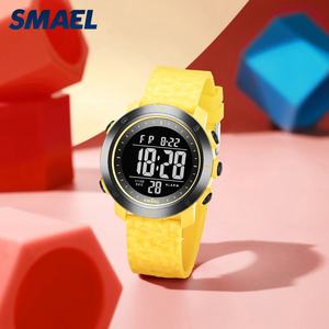 Reloj Deportivo Luminoso SMAEL 8107, Relojes Digitales LED Unisex para Hombre y Mujer, Relojes Electrónicos de Silicona, Montre Digital - Product Image 3