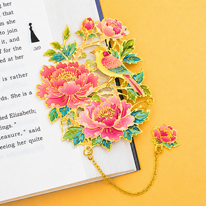 Premium Bespoke Metal Enamel <b>Bookmarks</b> with Gold Plating for Premium Brand <b>Gifts</b> - Product Image 6