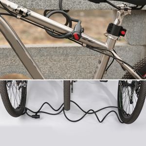 Candado de Cable de bicicleta Candado de Cable de seguridad antirrobo de servicio pesado versátil para motocicleta eléctrica MTB - Product Image 5