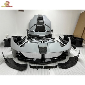 ชุดแต่งคาร์บอนไฟเบอร์แบบฟอร์จบางส่วนสไตล์ MSY สำหรับ Ferrari 812 GTS ประกอบด้วยกันชนหน้า ฝากระโปรง ล้อ ซุ้มล้อ ครอบกระจกมองข้าง - Product Image 4