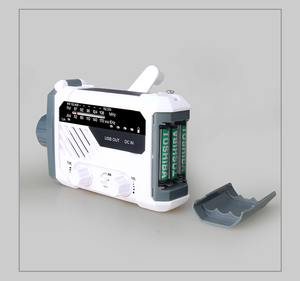 <span class=keywords><strong>Radio</strong></span> portable 2000 mAh avec diffusion météo WB, AM/FM, lampe torche solaire, <span class=keywords><strong>dynamo</strong></span> d'urgence, batterie externe et <span class=keywords><strong>radio</strong></span> SOS - Product Image 6