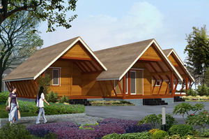 Maldive phong cách gỗ được làm của nhỏ cabin/bằng gỗ khách sạn/biệt thự cho du lịch kinh doanh - Product Image 4