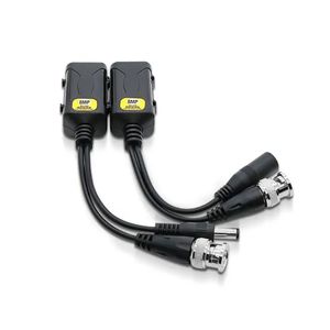 8MP Video + Power 2 en 1 BNC a RJ45 Video pasivo Balun CCTV Accesorios de seguridad - Product Image 1