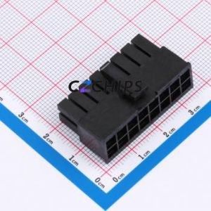 WAFER-WBM4.2-16PJK-GB Housing (Wire-to-Board / Wire-to-Wire) P=4.25mm Connector 2x8P 4.25mm Mini-Fit (MX 4.2) 4.25mm - Product Image 1