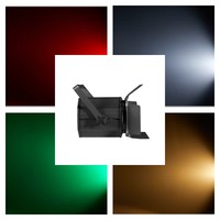 Professionnel haute puissance LED COB PAR lumière 200W RGBWA 5IN 1 LED Par visage lumière Studio projecteur