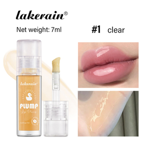 Lakerain 7mlリッププランプオイル保湿ブライトニングミラーリップグレーズ栄養リップオイル - Product Image 2