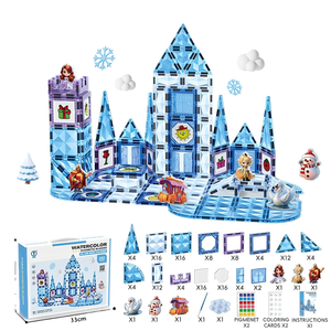 Boîte en carton personnalisable en gros pour jeu de société : Améliorez la créativité avec <span class=keywords><strong>le</strong></span> <span class=keywords><strong>parc</strong></span> de dinosaures, incluant des feutres aquarelles et des tuiles magnétiques éducatives - Product Image 6