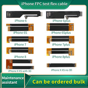 Câble de test pour écran LCD Testeur d'extension d'écran tactile Flex pour Iphone11 promax 12mini X 6G 7G 6S 7P 8P 6SPplus test flex - Product Image 1