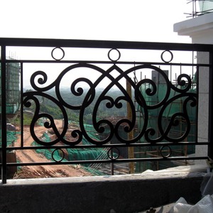 Garde-corps de balcon en <span class=keywords><strong>fer</strong></span> pour Villa, cour résidentiel, balustrade de <span class=keywords><strong>baie</strong></span> vitrée, garde-corps de balcon en <span class=keywords><strong>fer</strong></span> européen - Product Image 1