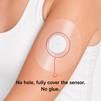 Patch CGM transparent en gros, sans latex, étanche, 14 jours, pour Freestyle Libre 2 Dexcom, usage quotidien sportif