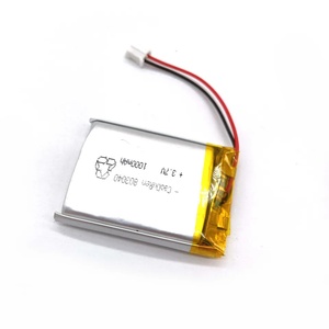 2/5/10/20pcs 3.7V 1000mAh Li-ion pin lỏng 2.0mm kết nối 8mm x 30mm x 40mm - Product Image 4