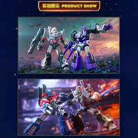 Blokees Transformers Figures Shining Edition04 Original Genuino Versión China Modelos para Armar Bloques de Construcción Juguete de Hombre Caja Sorpresa