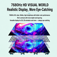 Dalles de sol interactives LED avec détection radar du corps humain, résistantes à l'usure, antidérapantes, éclairage dynamique immersif sans joint pour scène KTV
