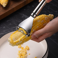 Outils de cuisine très vendus, outils de cuisine durables, outils de cuisine en acier inoxydable, égreneuse à maïs domestique