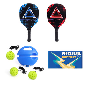 Entraîneur de raquette Peak avec base d'eau, 40 trous perforés, corde élastique pour la pratique du rebond, équipement d'entraînement - Product Image 5