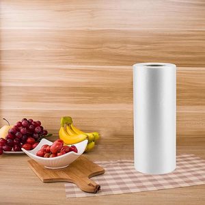 Food <b>Storage</b> <b>Bags</b> <b>Clear</b> Plastic Produce <b>Bag</b>, Disposable Plastic <b>Bags</b> for Food Vegetable 1 Roll, 350pcs on a Roll - Product Image 3