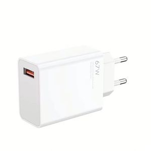 Cargador Rápido de 67W, Adaptador de Cargador USB, Carga Rápida para Teléfono Móvil, Cargador de Pared de 67W para Teléfonos - Product Image 1
