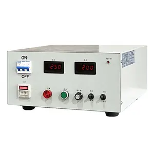 Fuente de alimentación de corriente constante de alta tensión, 8KW, 200V, 400V, 0-20A, CC, para laboratorio estabilizado
