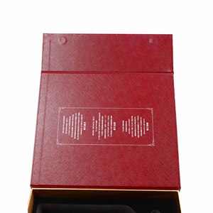 Gift Box High Class Wine Olive Oil Set Gift Package Custom Printing Magnet Rigid Box